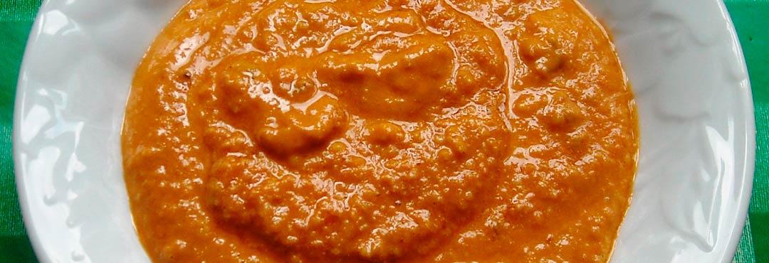 Comida típica de España almogrote canario