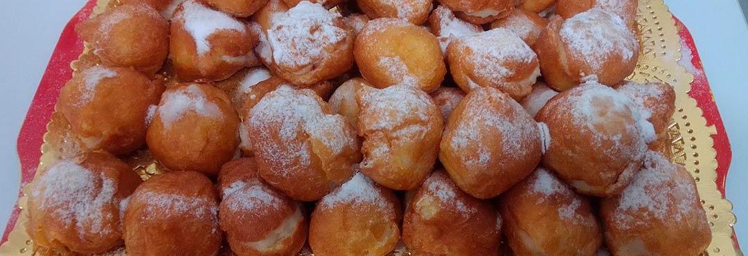 Comida típica de España bunuelos de viento