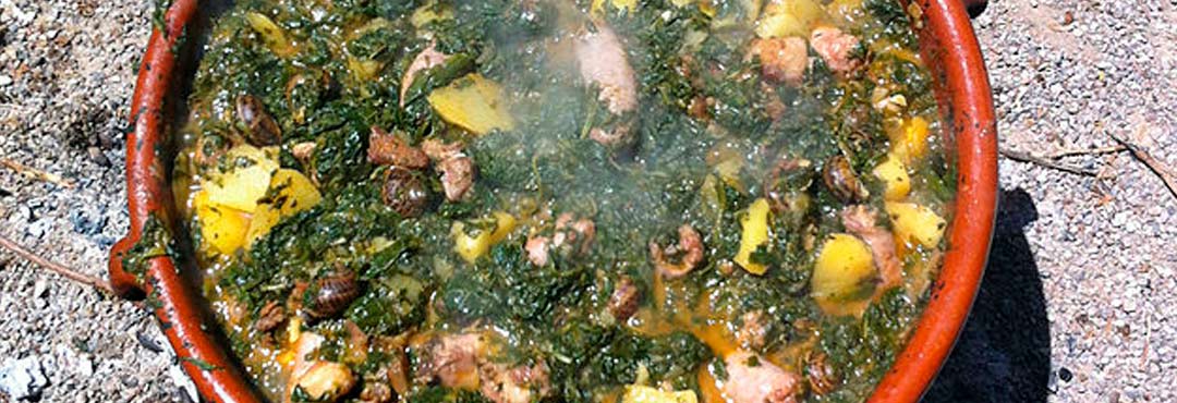 Comida típica de España cassola a tros de juneda