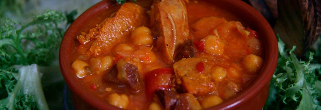 Comida típica de España escudella de pages
