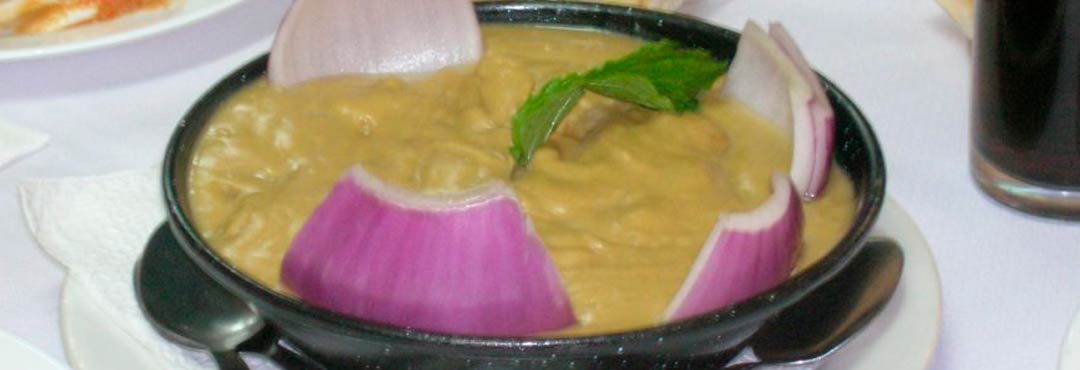 Comida típica de España gofio escaldado
