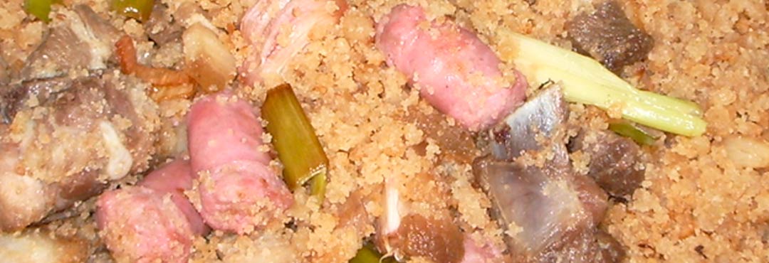 Comida típica de España migas ruleras de jaen