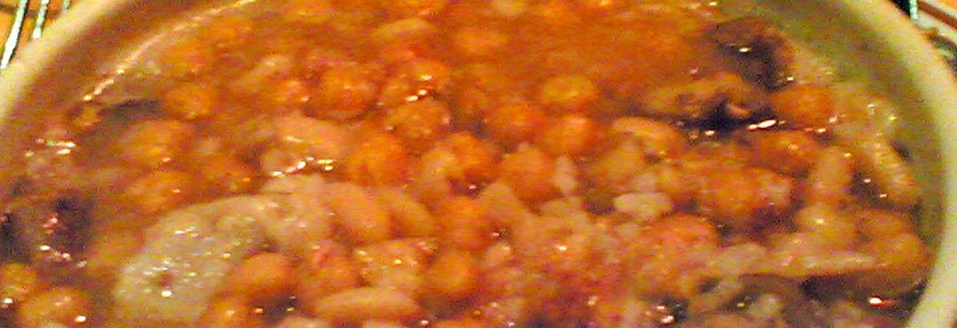Comida típica de España olla de san anton