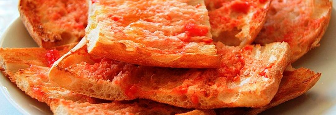 Comida típica de España pa amb tomaquet
