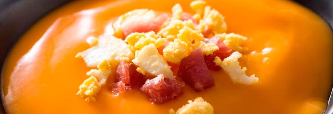 Comida típica de España porra de antequera