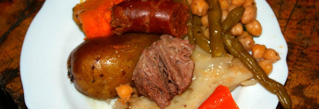 Comida típica de España puchero canario