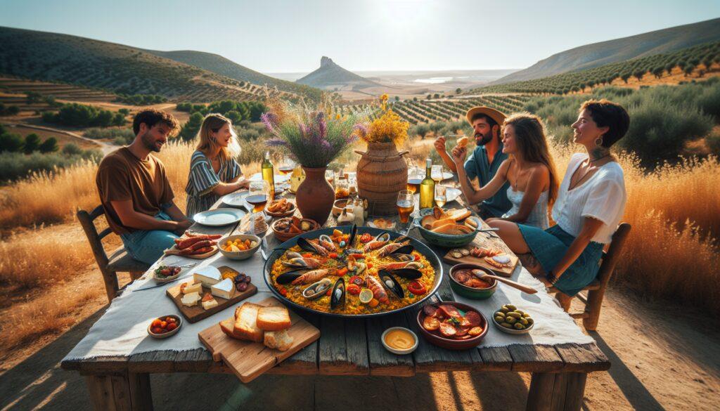 Comida típica de España comida tipica espanola y la conexion con la vida en el campo