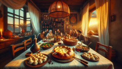 Comida típica de España que comen en georgia gastronomia y platos tipicos